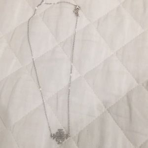 Jerusalem Cross Necklace in Sterling Silver